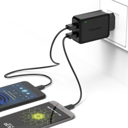 Tronsmart W2TF 36W Dual Port Qualcomm Quick Charge 3.0&VoltiQ Wall Charger