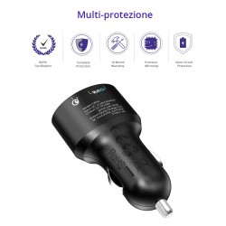 Tronsmart C3PTA Quick Charge 3.0 42W Car Charger