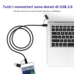 Tronsmart C4N1 4 in 1 Cavo USB Type-C